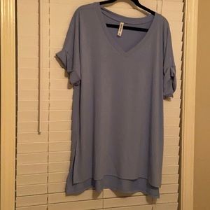 Zenana tunic length tee